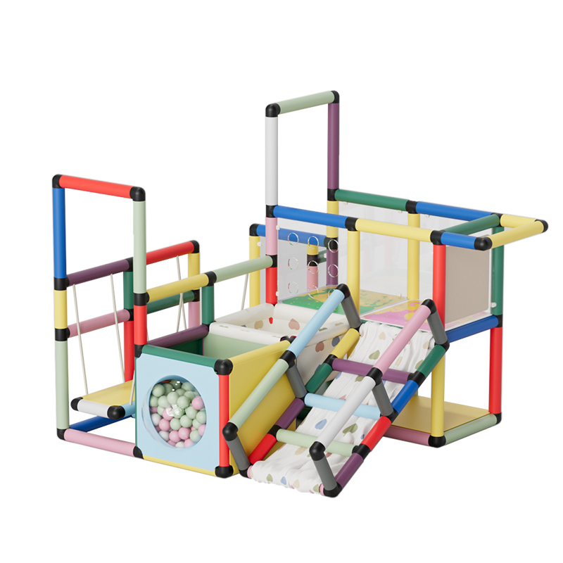 Kids Education School - ชุดเครื่องเล่นสนามเด็กเล่นในร่มสำหรับเด็กเล็ก ทำจากวัสดุ PP เป็นมิตรกับสิ่งแวดล้อม เหมาะสำหรับโรงเรียน สนามหลังบ้าน