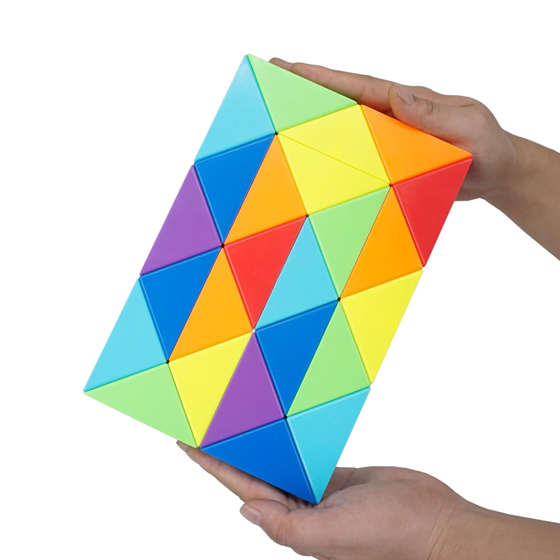 Kids Education Related - Rainbow พับ Magic SNAKE Cube Twist