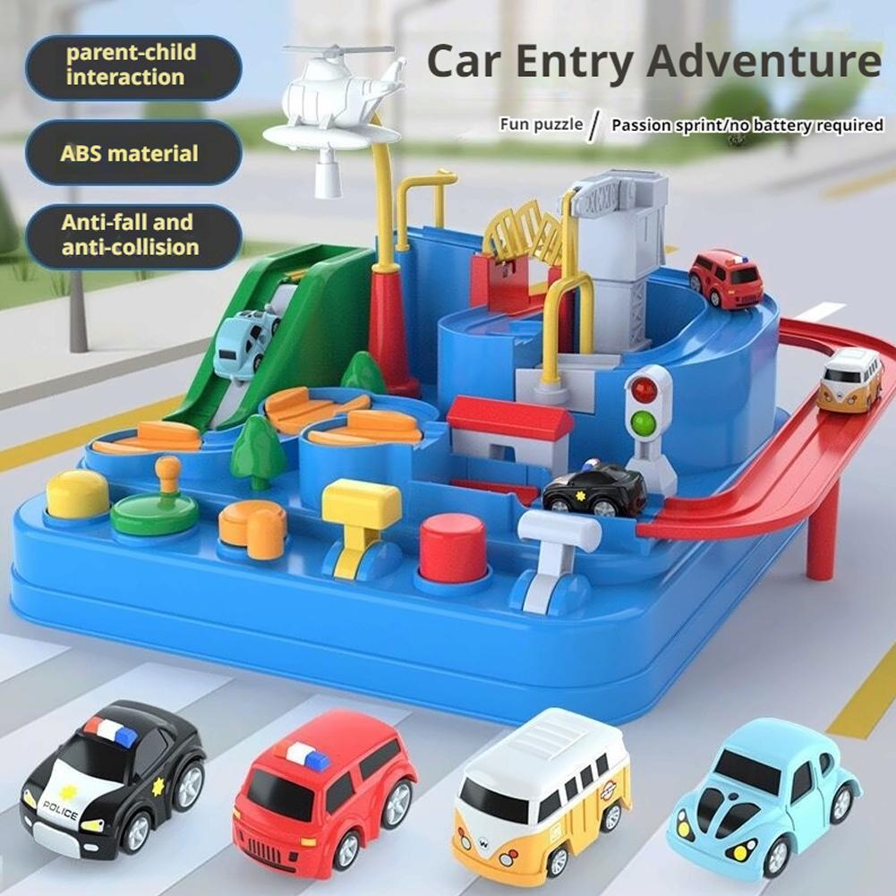 Kids Education App - รถไฟรางแข่งรถ ของเล่นรถไฟจำลอง เกมผจญภัย สัตว์ จรวดอวกาศ ของเล่นเด็ก