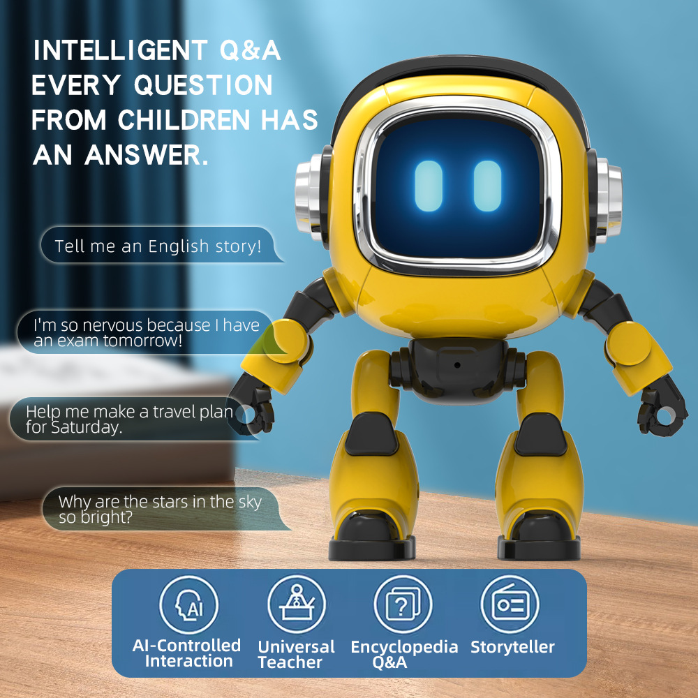 Kid Education - หุ่นยนต์ DeepSeek AI ควบคุมด้วยเสียง พร้อมฟังก์ชันเล่านิทาน สารานุกรม