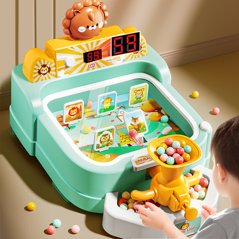 Kids Education Table - ลูกแก้วของเล่นสำหรับเด็กลูกบอลยิงสำหรับเด็กเกมตารางให้คะแนนจอแอลซีดีเป็นการ์ตูนการศึกษาของเด็กผู้หญิงด้วยดนตรี kado ulang tahun ห้องปาร์ตี้