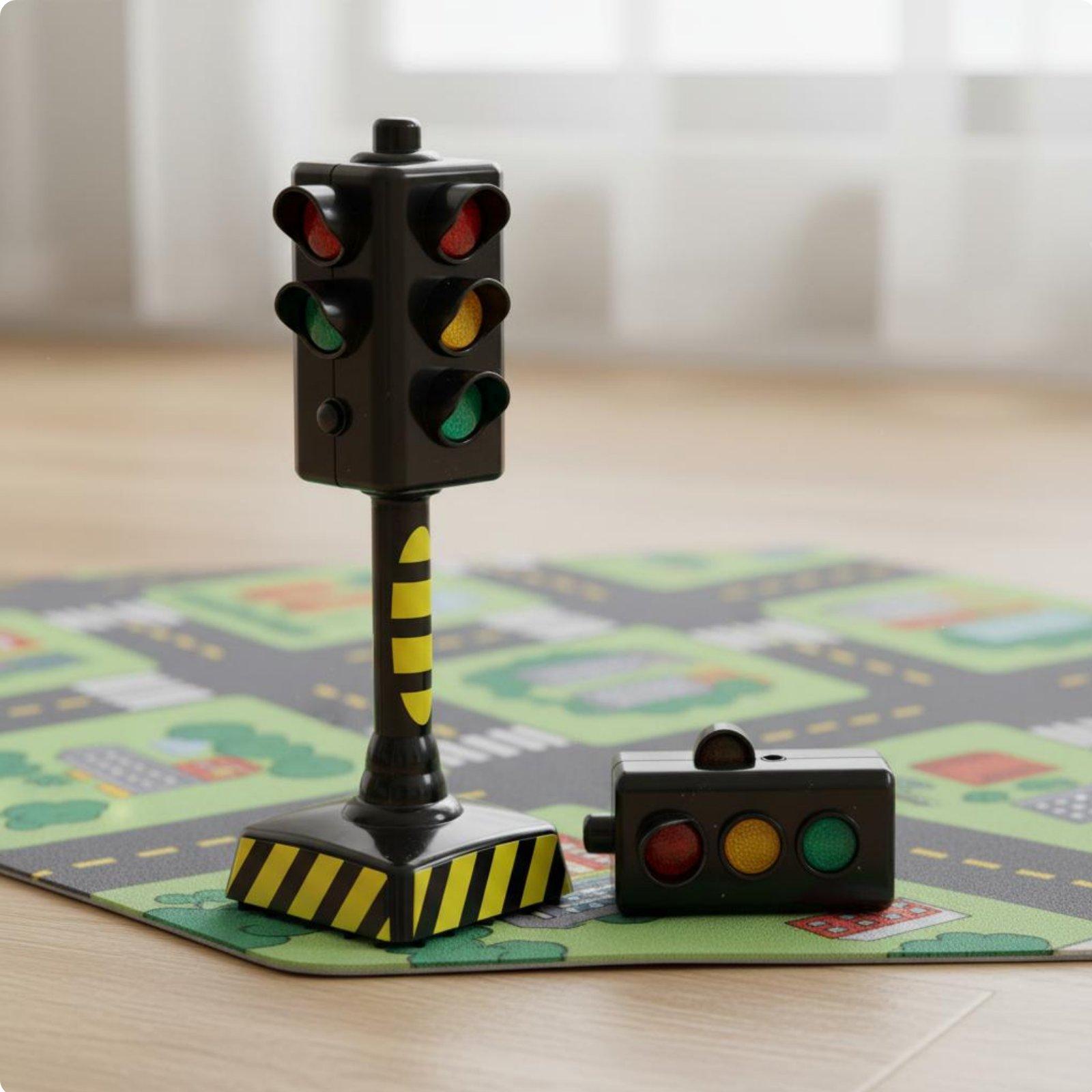 ของเล่นสัญญาณไฟจราจรพร้อมฟังก์ - Kid Education บทวิจารณ์และราคา