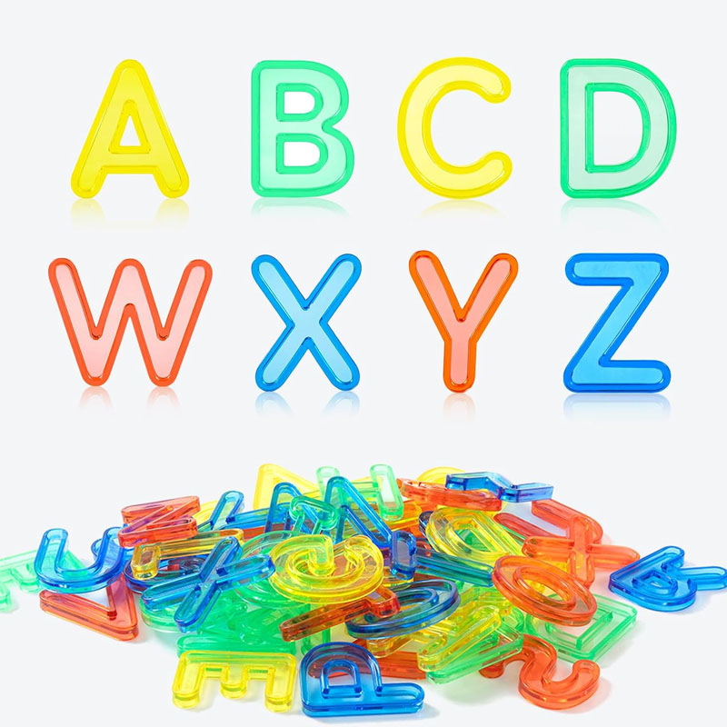 ตัวอักษรและตัวเลขโปร่งใส ตัวพิ - Kids Education Table บทวิจารณ์และราคา