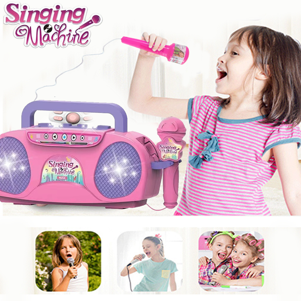 เด็กไมโครโฟนเครื่องคาราโอเกะเค - Kids Education Table บทวิจารณ์และราคา