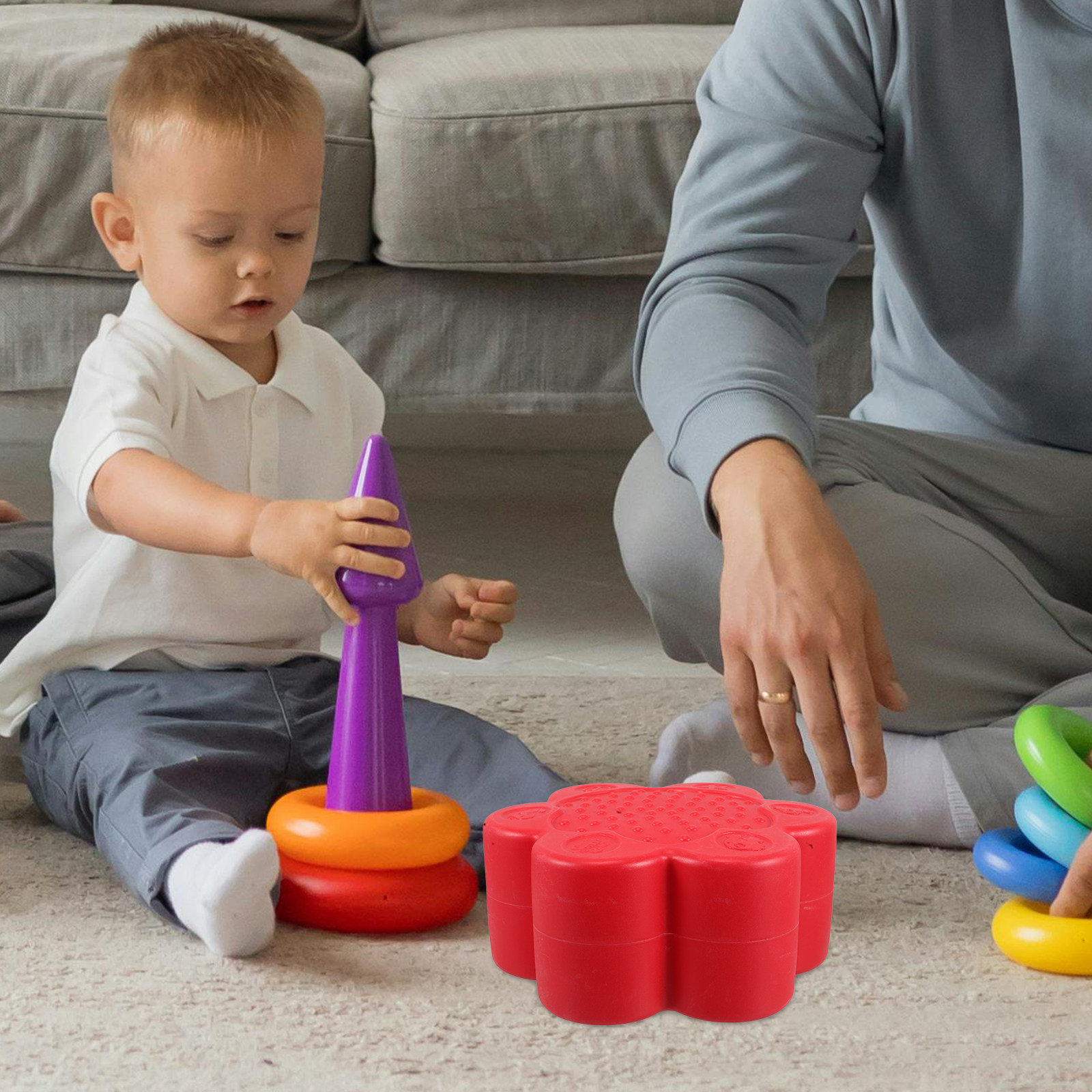 แผ่นหินทรงตัวพลาสติกหลากสีสำหร - Kids Education Steps บทวิจารณ์และราคา