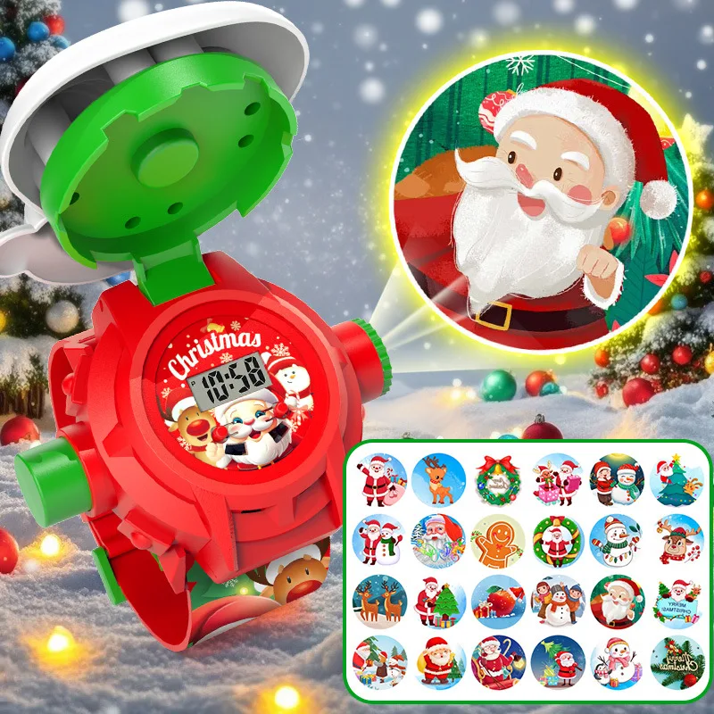 นาฬิกาฉายภาพคริสต์มาส ของเล่นเ - Kids Educational Watch บทวิจารณ์และราคา