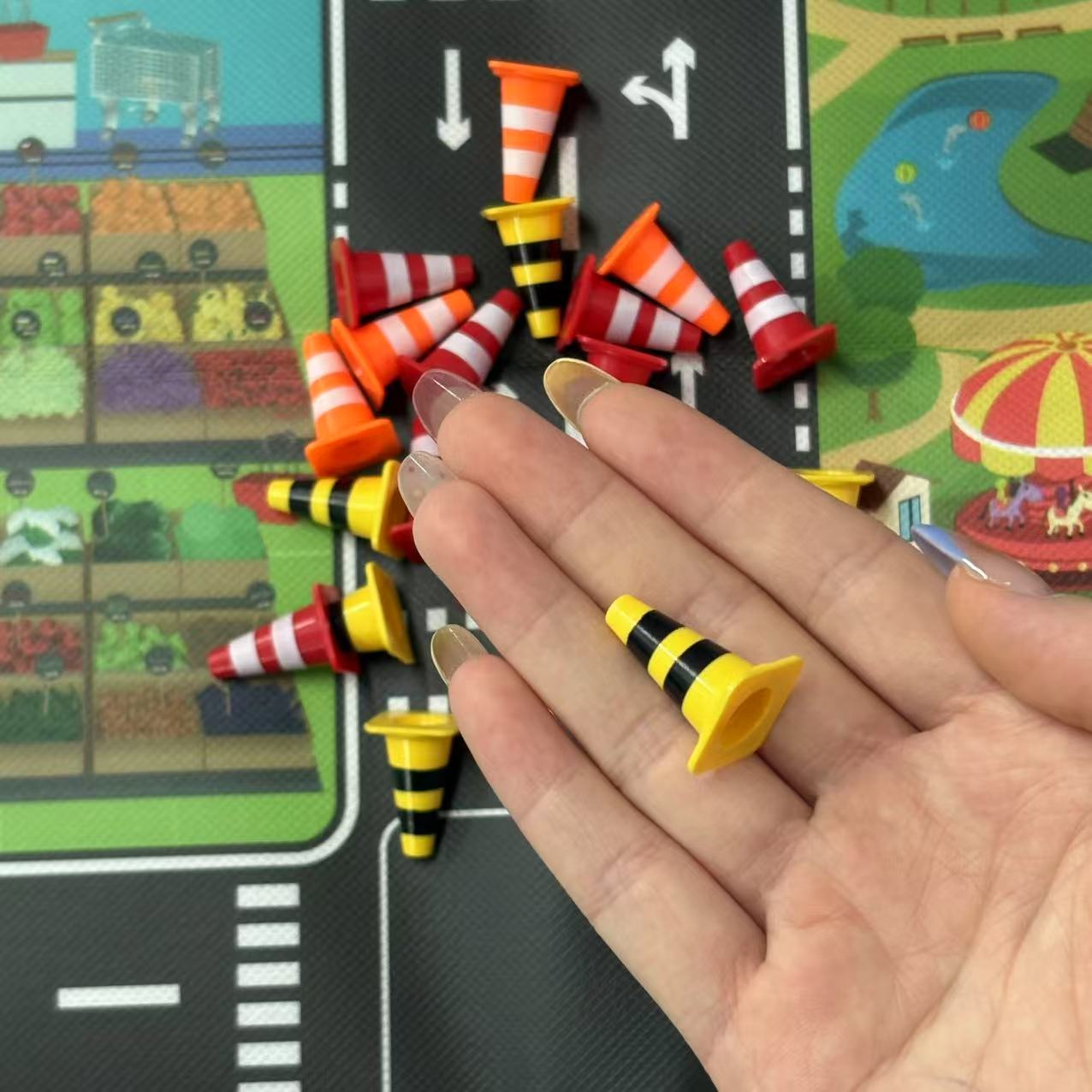 ชุดของเล่นป้ายจราจรขนาดเล็กและ - Kids Educational Resources บทวิจารณ์และราคา