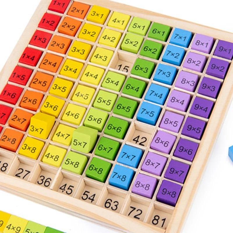 Montessori การศึกษาคณิตศาสตร์ไ - Kids Education Table บทวิจารณ์และราคา