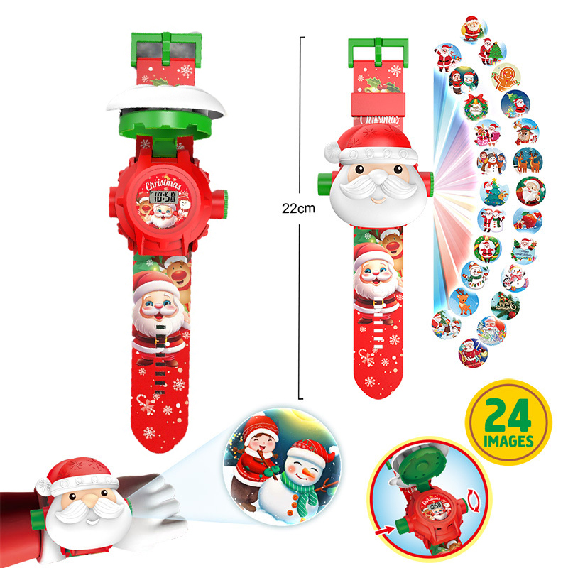 นาฬิกาฉายภาพคริสต์มาส ของเล่นเ - Kids Educational Watch บทวิจารณ์และราคา