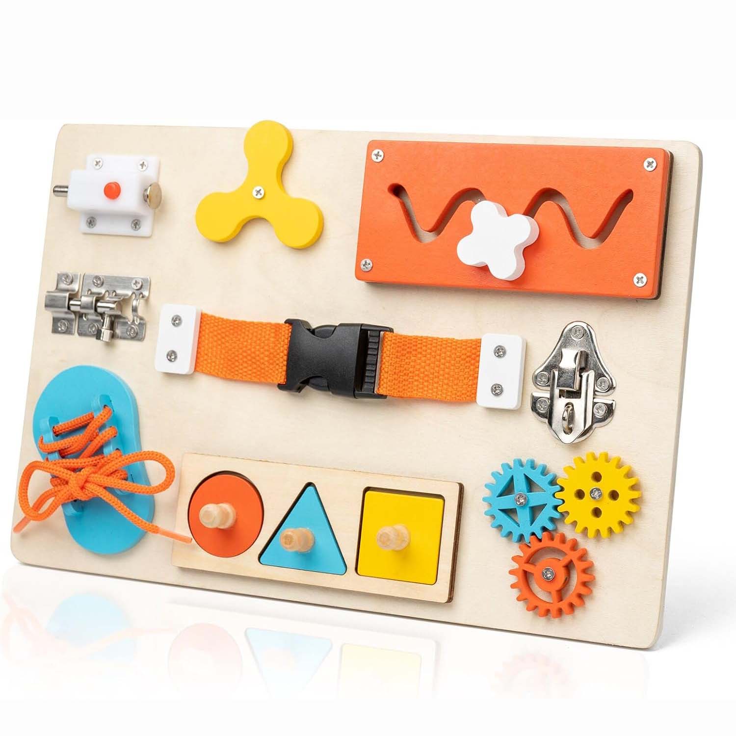 กระดานมอนเตสซอรี่สำหรับเด็กเล็ - Kids Education Activities บทวิจารณ์และราคา