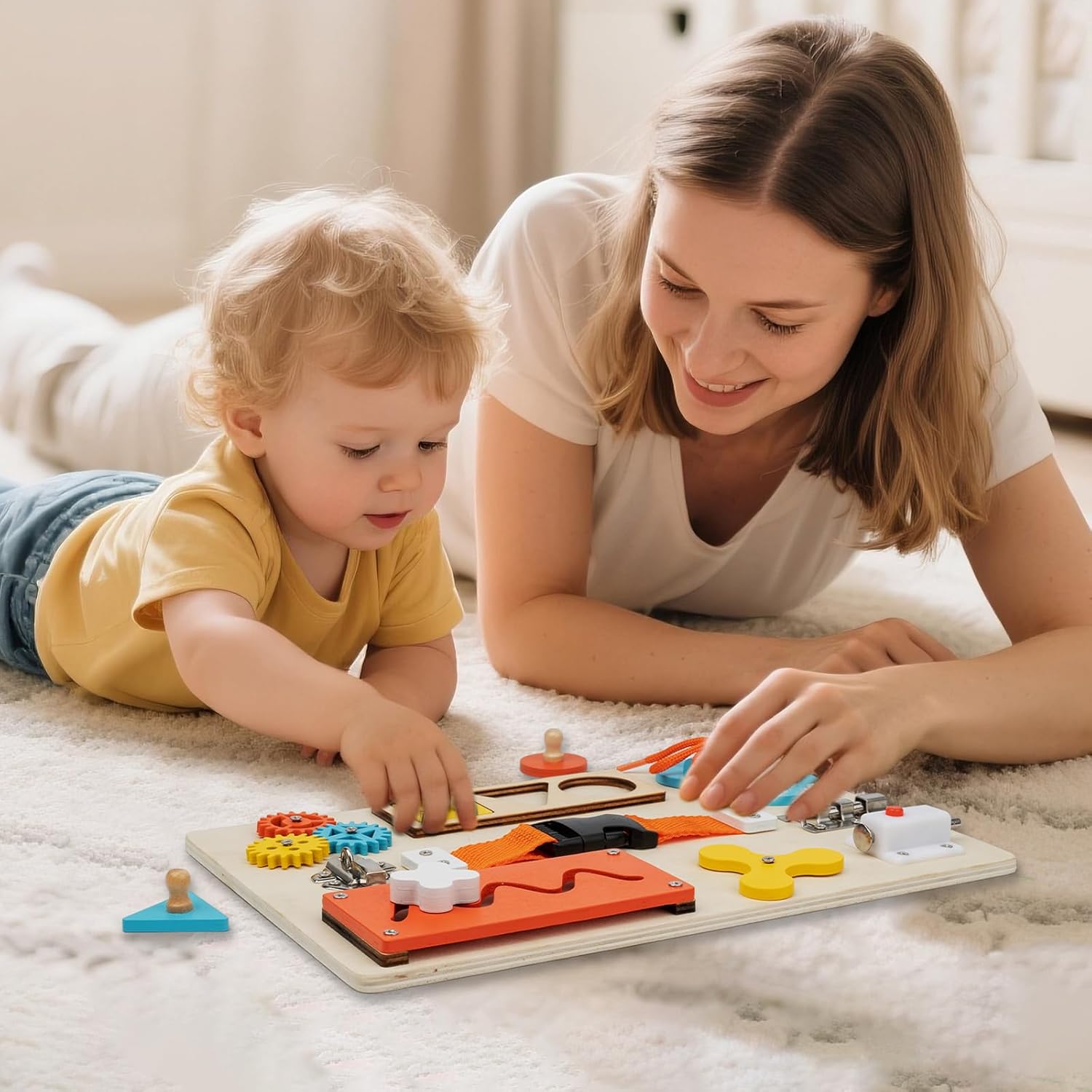 กระดานมอนเตสซอรี่สำหรับเด็กเล็ - Kids Education Activities บทวิจารณ์และราคา
