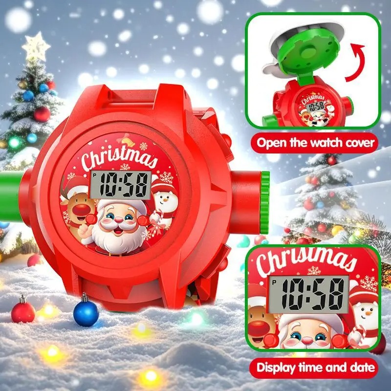 นาฬิกาฉายภาพสำหรับเด็กในช่วงคร - Kids Educational Watch บทวิจารณ์และราคา