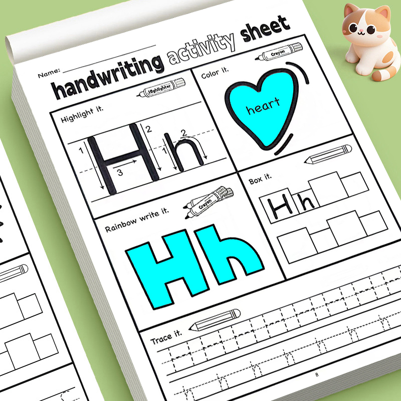 สมุดฝึกเขียนตัวอักษร ABC สำหรั - Kids Education Steps บทวิจารณ์และราคา