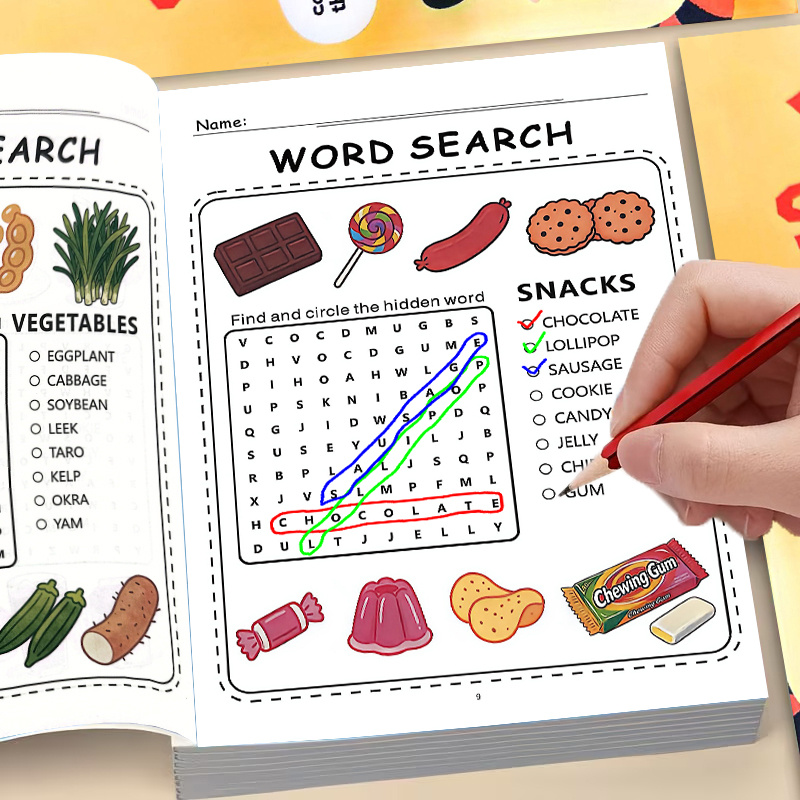 หนังสือค้นหาคำศัพท์: ค้นหาคำศั - Kids Education Related บทวิจารณ์และราคา